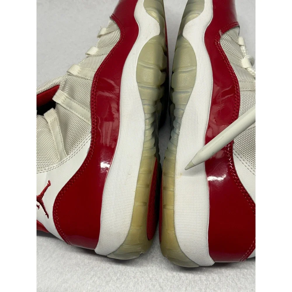 Jordan 11 Retro GS Cherry 378038-116 7Y/ Women 8.5